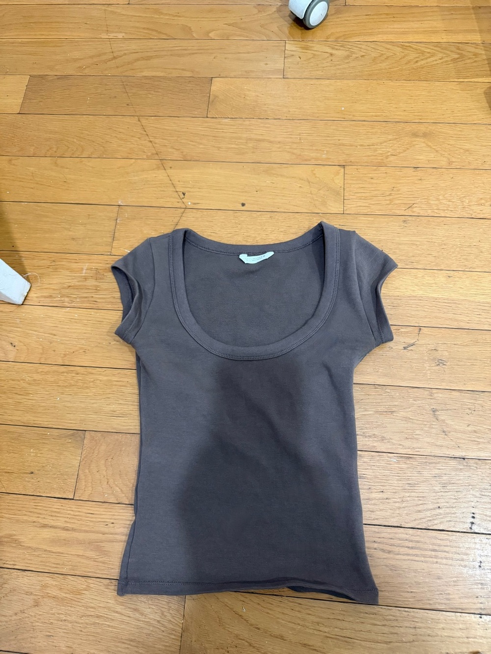 Zara Scoop Neck Women’s Top in brown